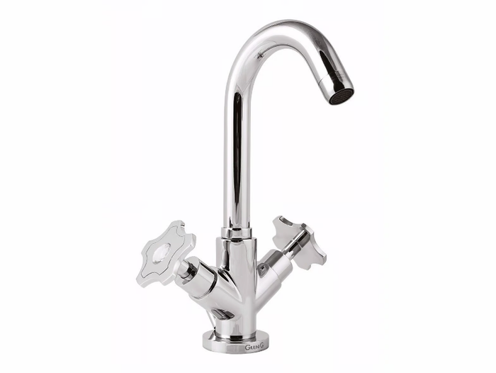 GIÒ CRYSTAL - GIÒ - F3657A/S - Countertop 1 hole washbasin tap with Swarovski® crystals _ Rubinetteria Giulini